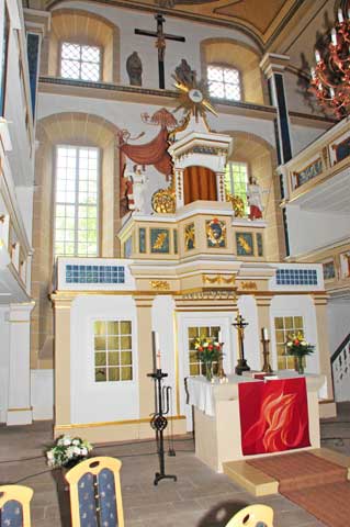 Kanzelaltar Dreifaltigkeitskirche Gräfenhain