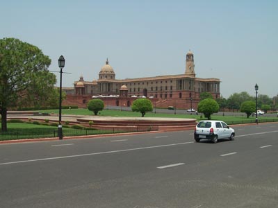 Regierungsgebäude von Delhi