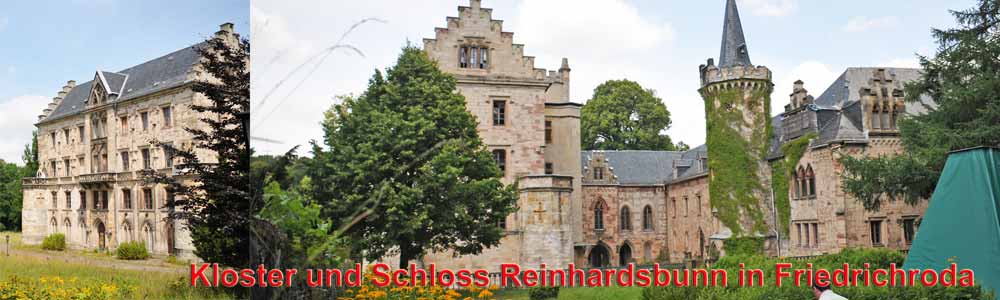 Kloster und Schloss Reinhardsbrunn in Friedrichroda