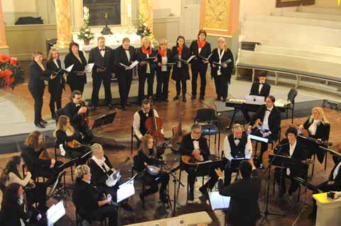 Mandolinenorchester "Euphonia" in der Stadtkirche Waltershausen